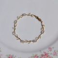 White Tulip Bracelet