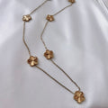Golden Clover Necklace