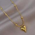 Gold Heart Necklace