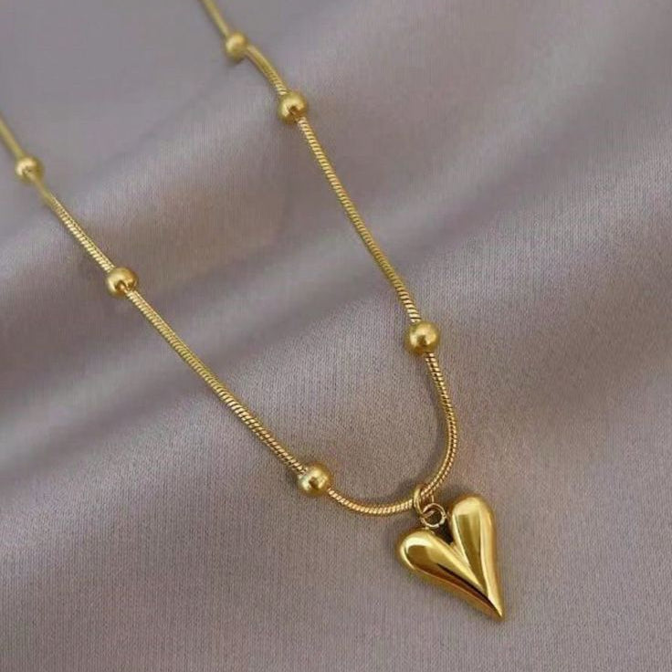 Gold Heart Necklace